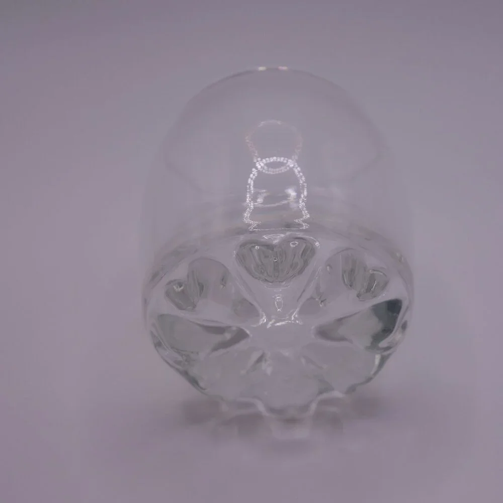 Small Glass with Ridged Bottom - Picture 7 of 13